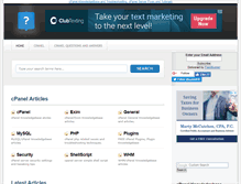 Tablet Screenshot of cpanelkb.net